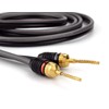 Deadbolt Flex Pin Banana Plugs for Spring Loaded Speaker Terminals,