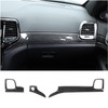 YOCTM ABS Carbon Fiber Look Dashboard Panel Trim Door Handle