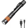 EverBrite Rechargeable Pen Light Zoomable Water Resistant Aluminum Lightweight