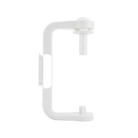 Camco Paper Towel Holder | Ideal for Compact Areas | Features Mountable Design and Adjustable Side Knob | White (57114)
