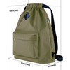 Vorspack Drawstring Backpack Water Resistant String Bag Sports Gym Sack