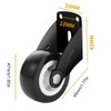 4-Pack 2" Gate Wheels, Anti-Sag Door Bottom Support Wheels, Anti-Friction