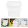 Plastic Barrel Watering Portable Water Bucket Jar Flatware Water Bucket