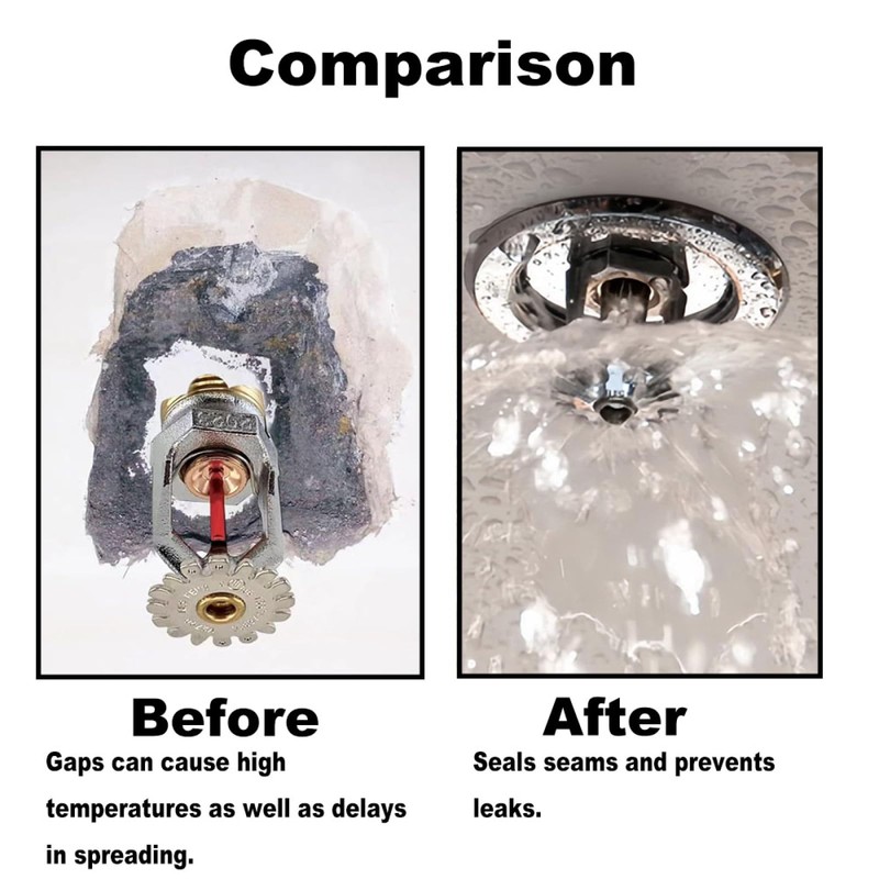 2cm Hole Dia Fire Sprinkler Head Escutcheon Cover Plate Chrome