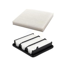 PUR 1x Air + 1x Cabin Filter (2 Total) Kit Replacement For Honda CR-V Civic Accord Acura Integra KFL-103180