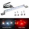 SHENKENUO 6000K White/Red 30LED Bolt-On Car Truck License Plate Light
