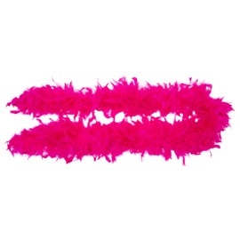 20s Feather Boa Pink Mafia Feather Scarf - multicoloured