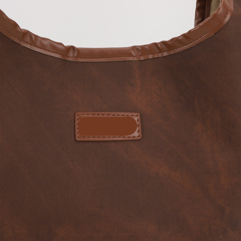 Shoulder Bag for Women Soft PU Leather Minimalistic Top Handle