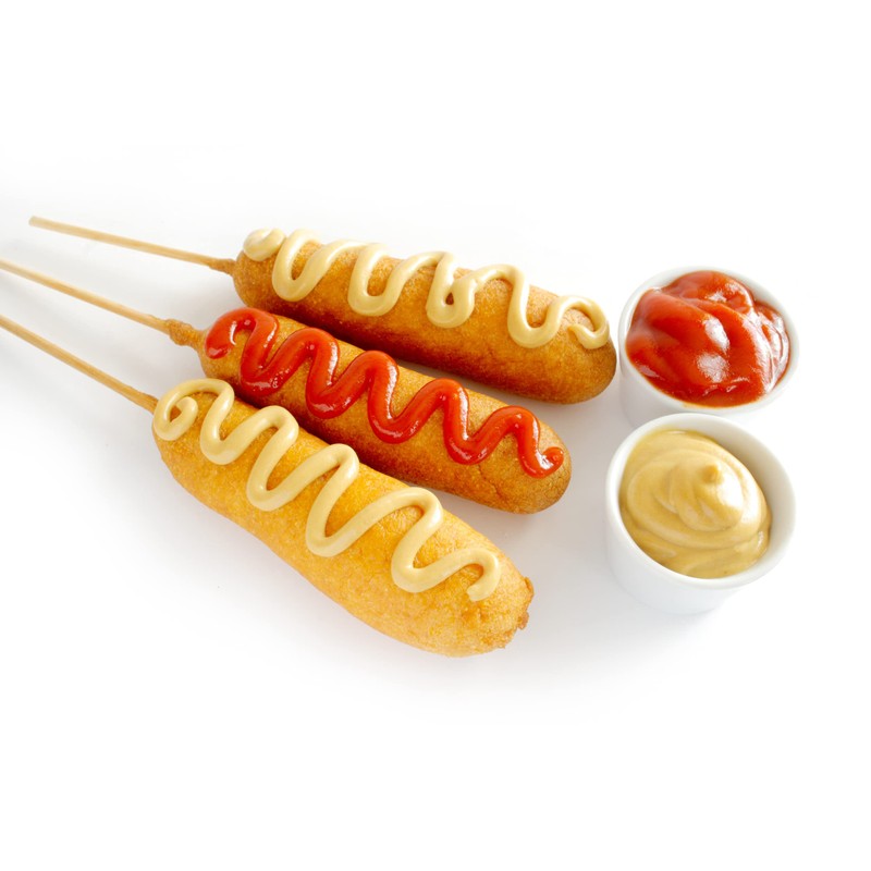 Perfect stix Wooden Corn Dog Sticks. 12 x 6mm. 200