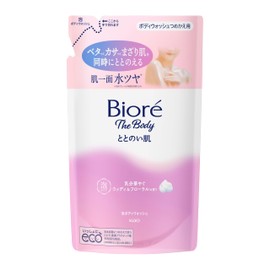 Biore The Body, Soft Skin, Foam Type, Woody & Floral Scent, Refill 15.3 fl oz (440 ml), Body Wash