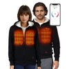 Heated Hoodie with Battery Included - Bluetooth App Control, High