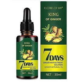 7 Day Hair Growth Treatment - Ginger Serum Essence for Hair Loss and Growth (1 Pack)