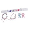 Boy Girl Gender Headband Decoration Sash Maternity Gender Sash Belt