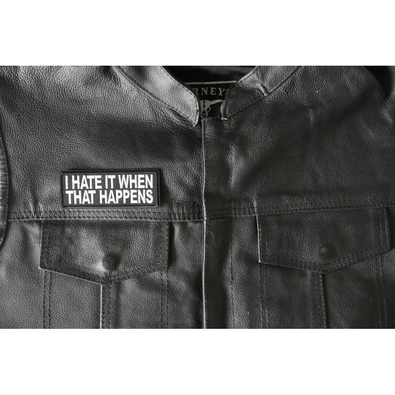 Ivamis I Hate it When That Happens Funny Iron on