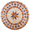 Maximex Tovaglia elasticizzata rotonda Ø 70-86 cm, motivo mediterraneo, tovaglia