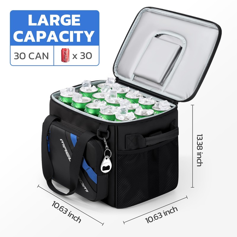 Maelstrom Cooler Bag, 30 Cans Beach Cooler, Large Leakproof Insulated