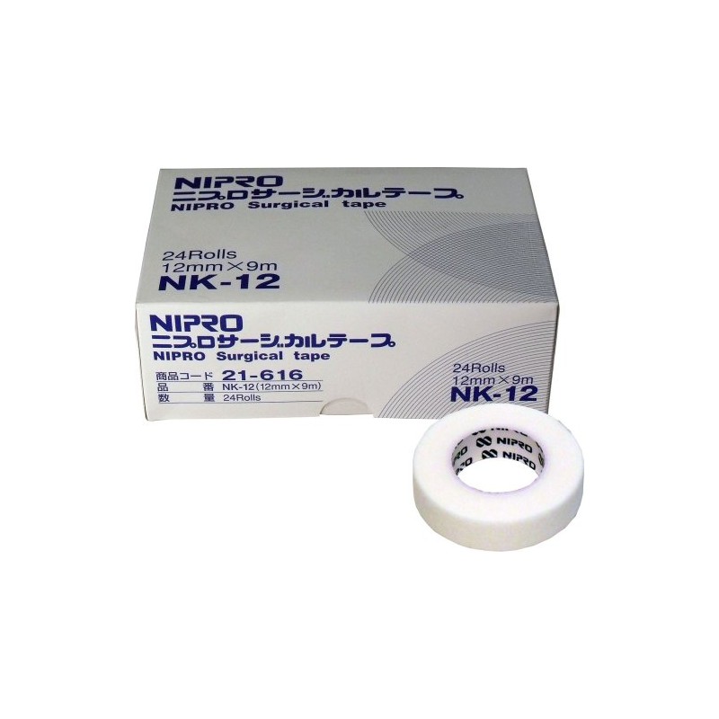 Nipro Surgical Tape, 0.5 inch x 3.9 ft (12 mm