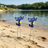2 Pack Heavy Duty Thick Metal Catfish Rod Holder, Bank