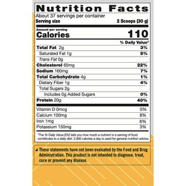 True Athlete Natural Whey Protein - Chocolate, 20g of Protein per Serving - Probiotics for Digestive Health, Hormone Free (2.5 Pound Powder)