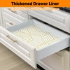 Shelf & Drawer Liner for Kitchen Cabinets Non-Adhesive Gold 12in