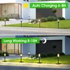 Eyrosa Solar Lights Outdoor, 12 Pack Waterproof Solar Landscape Lighting