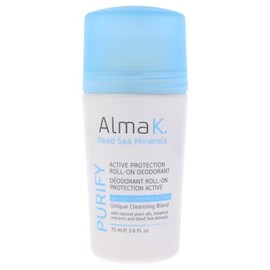 Alma K Desodorante Roll On Protección Activa - Desodorante sin Aluminio - Desodorante Roll On para Mujer - Desodorante para Piel Sensible - 75 ml