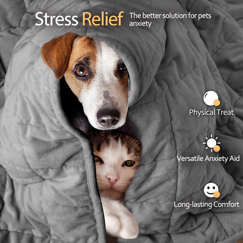 LaSyL Weighted Blanket for Pets | Thunder Blanket for Dogs