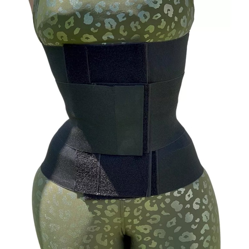 Best Waist Faja Tipo Colombiana De 3 Velcros Talle Largo