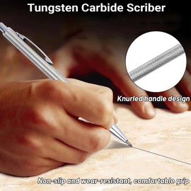 Haizibo Tungsten Carbide Scriber for Metal, Scribing Tool, Scriber Tungsten Carbide Pen, for Tiles, Glass, Sheet Metal