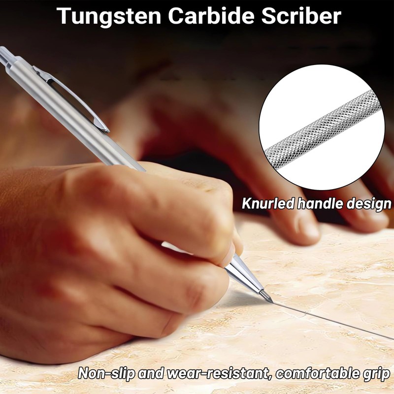 Haizibo Tungsten Carbide Scriber for Metal, Scribing Tool, Scriber Tungsten