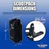 The Scooter Accessories ScootPack Lockable Laptop Suitcase Backpack for Mobility
