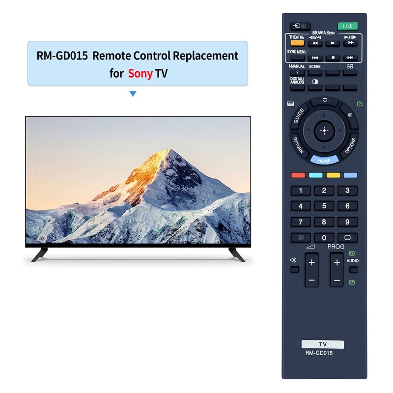 PZL RM-GD015 Replacement Remote Control for Sony TV KDL-32EX400 KDL-40EX400