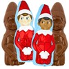 Shelf Elf Chocolate Figured Gift Set, Individually Foil Wrapped Milk