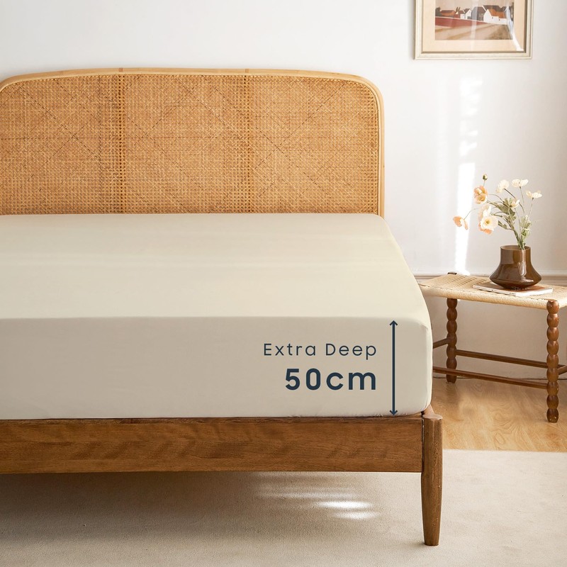 Wake In Cloud - Extra Deep King Fitted Sheet 1