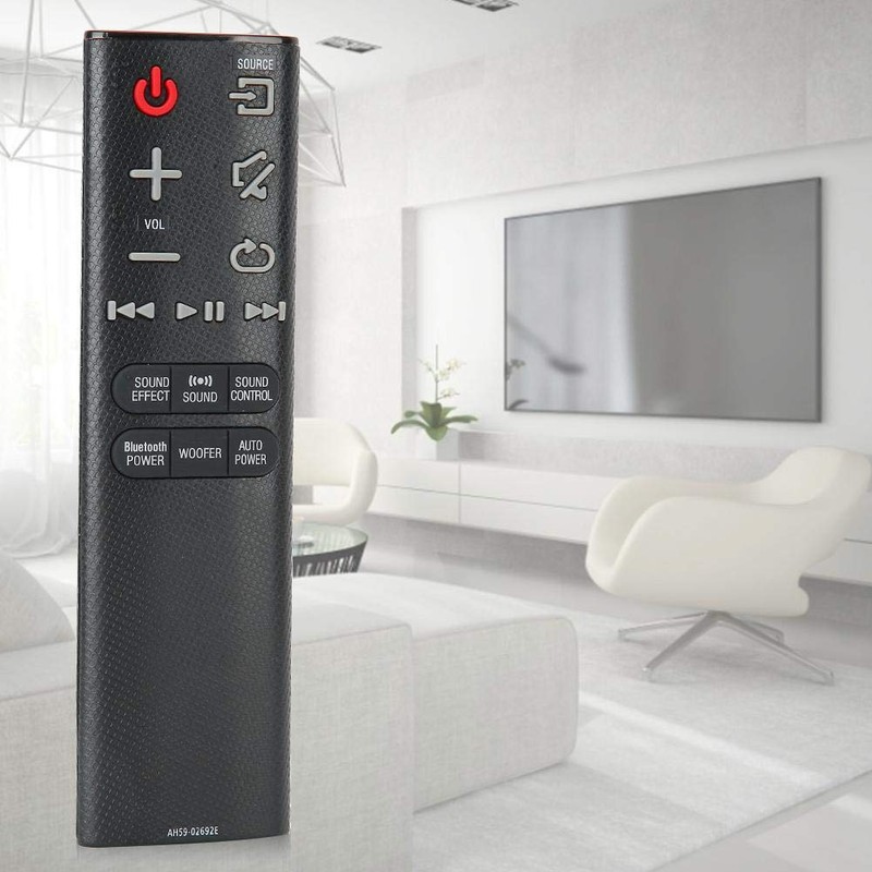 Annadue TV Remote Control for Black Bluetooth Audio Soundbar Remote