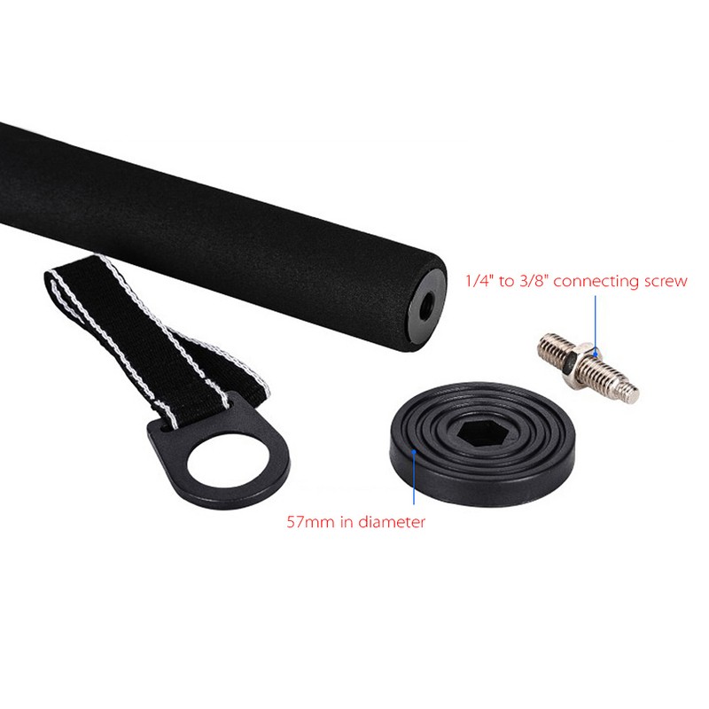 Telescopic Adjustable Portable Aluminium Alloy Photography DSLR Camera Camcorder Monopod