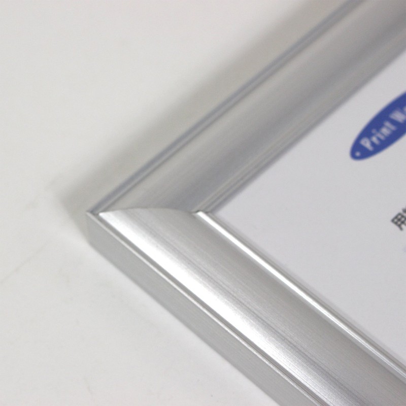 イワタ 額縁 プリパネ ライトフレーム ハガキ アルミフレーム シルバー PASH-111774