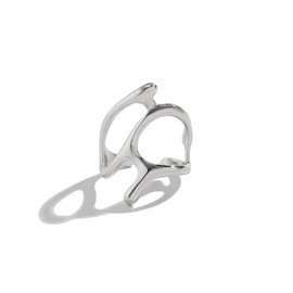 NORLSO Openwork Chunky Rings Gold Hollow Out Ring Minimalist Statement Finger Rings Opening Adjustable Open Ring for Women Men