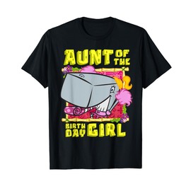 Mademark x SpongeBob SquarePants - SpongeBob Pearl Krabs Aunt of the Birthday Girl Aunt Gift T-Shirt