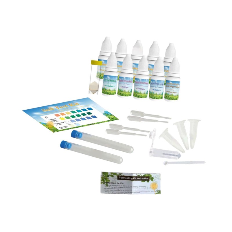 Fenteer Soil Test Kit Soil Tester Easy to Use, PH