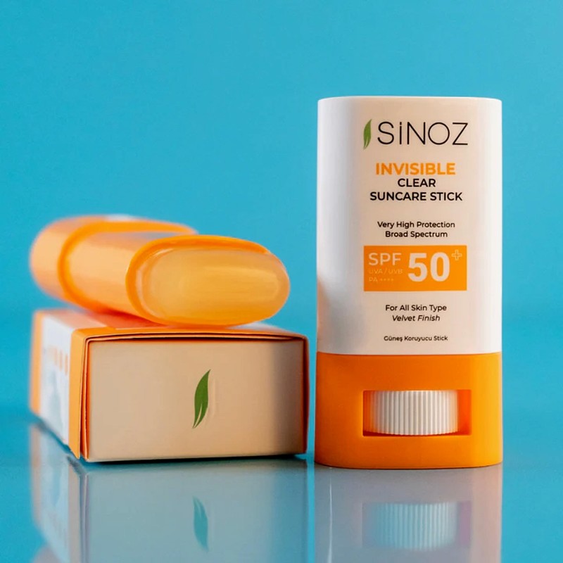 Sinoz Invisible Clear Suncare Stick – Unsichtbarer Schutz mit Filtertechnologie