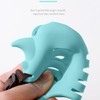 Silicone Pet Muzzle, Soft Breathable Mouth Cover for Small Medium