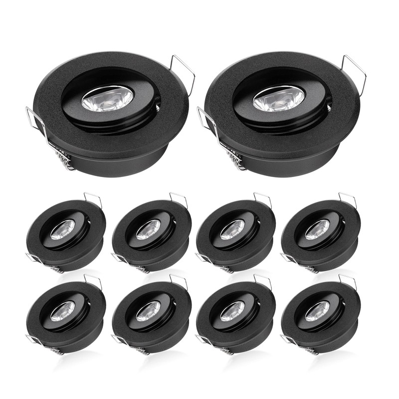 JOYINLED Pack of 10 Mini 3W Mini LED Spot Light