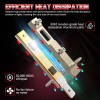 CHUSYYRAY 4x H1 + H1 CSP LED Headlight High Low