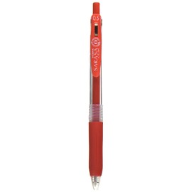 Zebra Sarasa Clip Pen 0.5 mm, Red (JJ15-R)