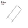 DTGN M8x60x200mm (Screw Diameter x Width x Length) Square U-Bolt