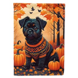 Caroline's Treasures DAC1001GF Affenpinscher Fall Garden Flag Mailbox Flag Decorative Yard Flag Banner Outside Patio Artwork Yard Flower Beds, Garden Size, Multicolor