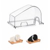 SOWKIPE Bread Slicer Cover, Clear Rigid Dust Shield for Manual