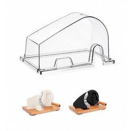 SOWKIPE Bread Slicer Cover, Clear Rigid Dust Shield for Manual Slicers