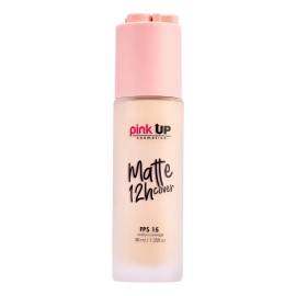 Pink Up, Maquillaje Liquido, Acabado Matte, Larga Duración